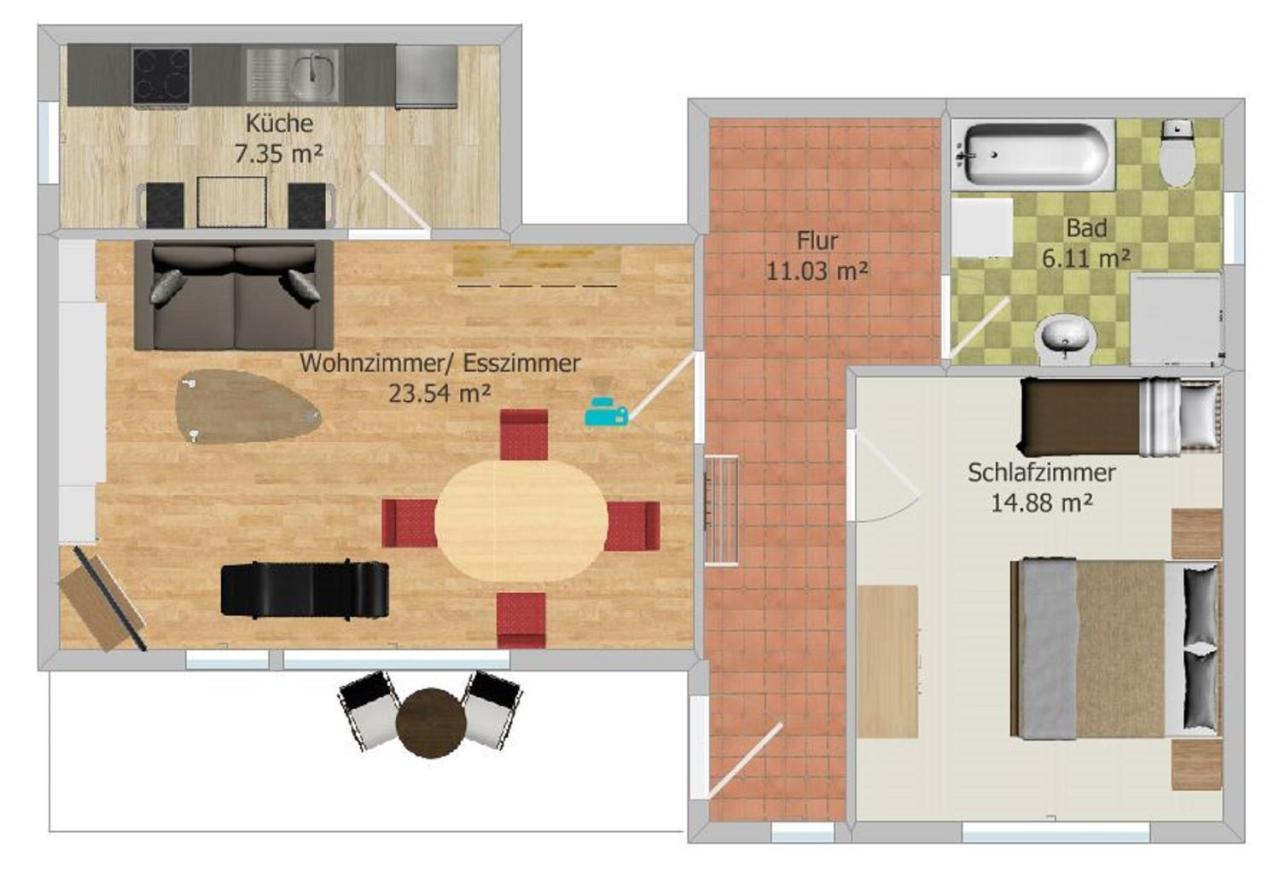 Ferienwohnung Neumann Gersfeld Esterno foto